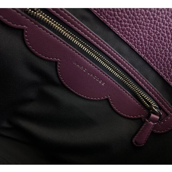 Marc Jacobs Crossbody Satchel Gotham Bag Leather Office Business Casual School - Picture 6 of 16